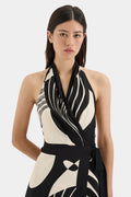 A-Line Black Mini Dress-dresses > mini dress-Laventaire-Laventaire