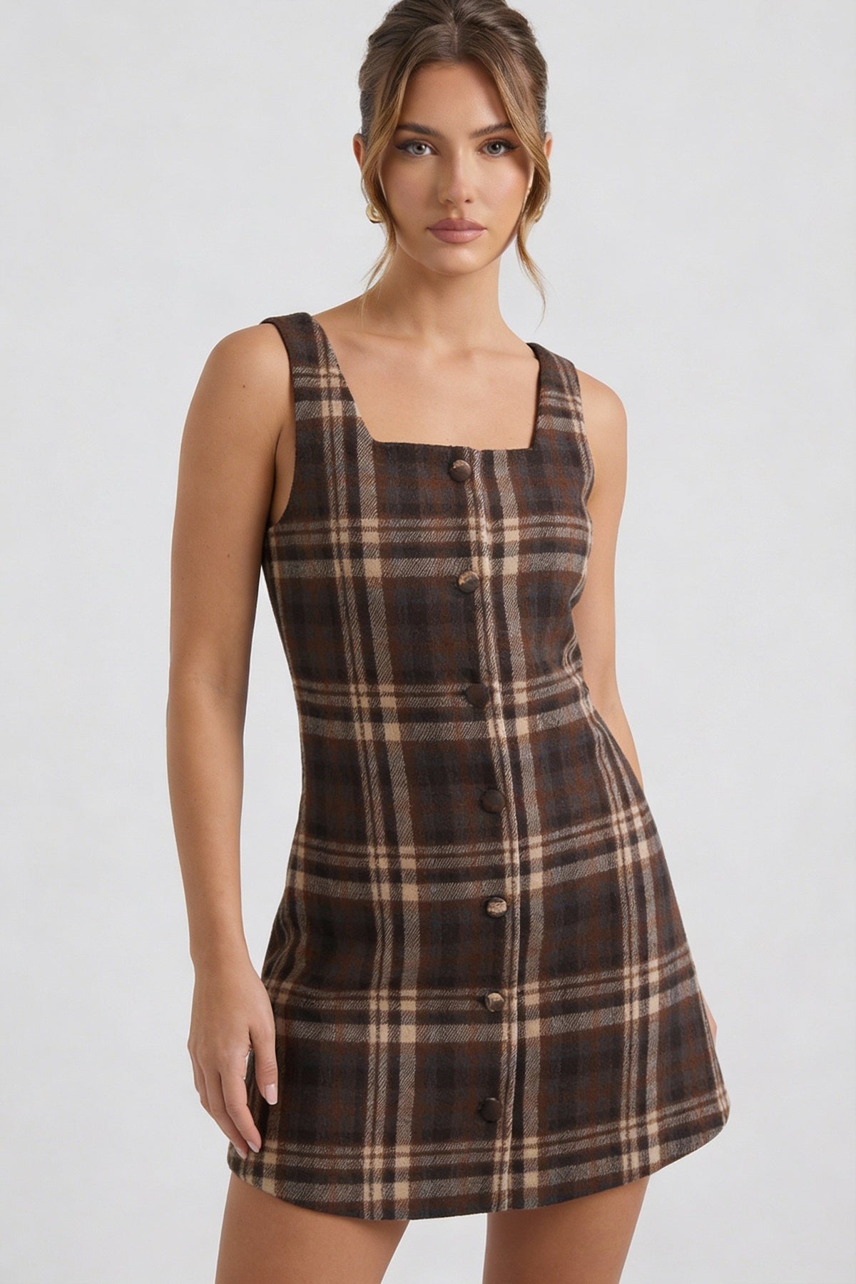 A-Line Casual Mini Dress-dresses > mini dress > A-Line mini dress-Laventaire-Laventaire