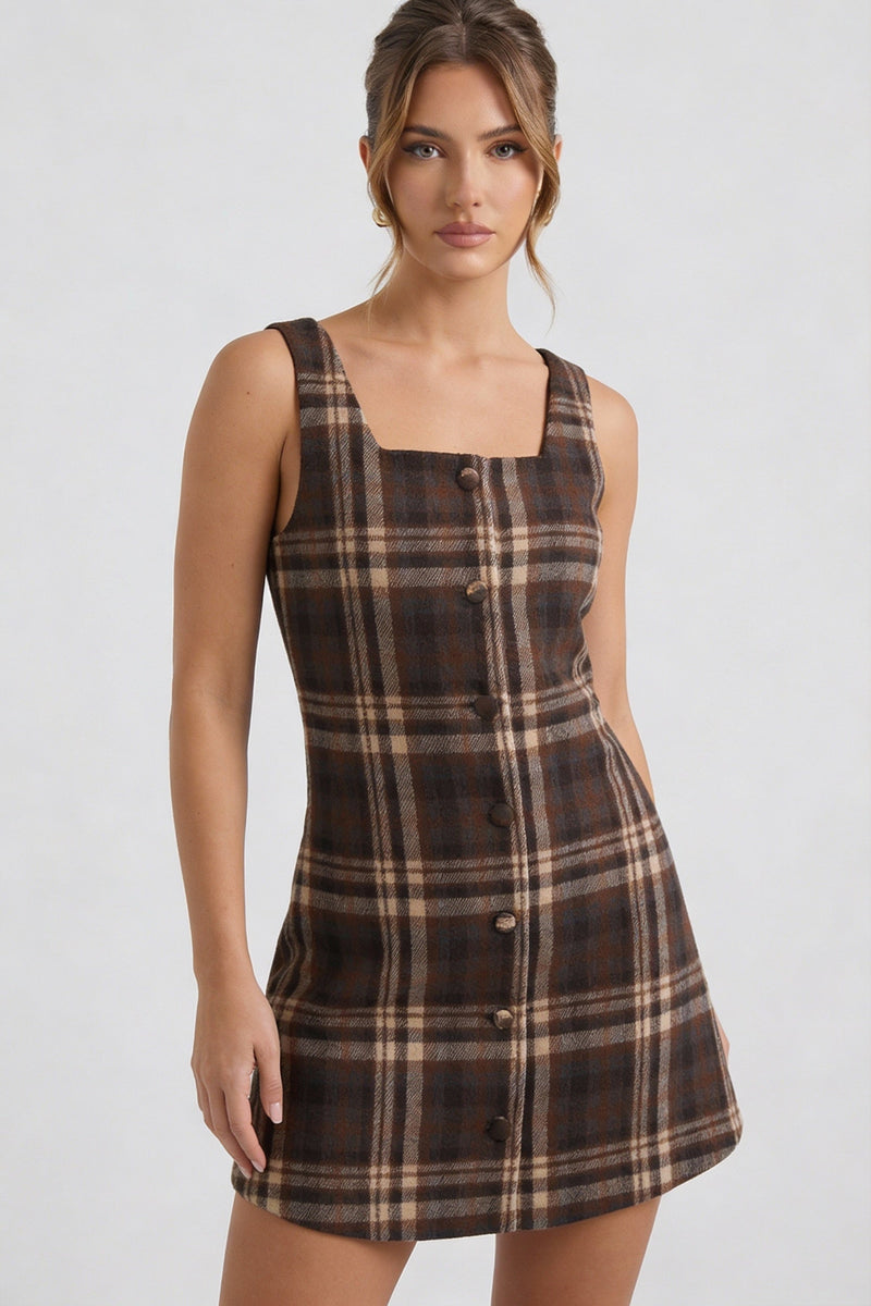 A-Line Casual Mini Dress-dresses > mini dress > A-Line mini dress-Laventaire-Laventaire