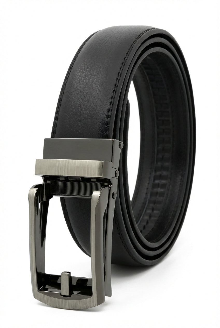 Adjustable Buckle Dress Belt-accessories > belts-Laventaire-Laventaire