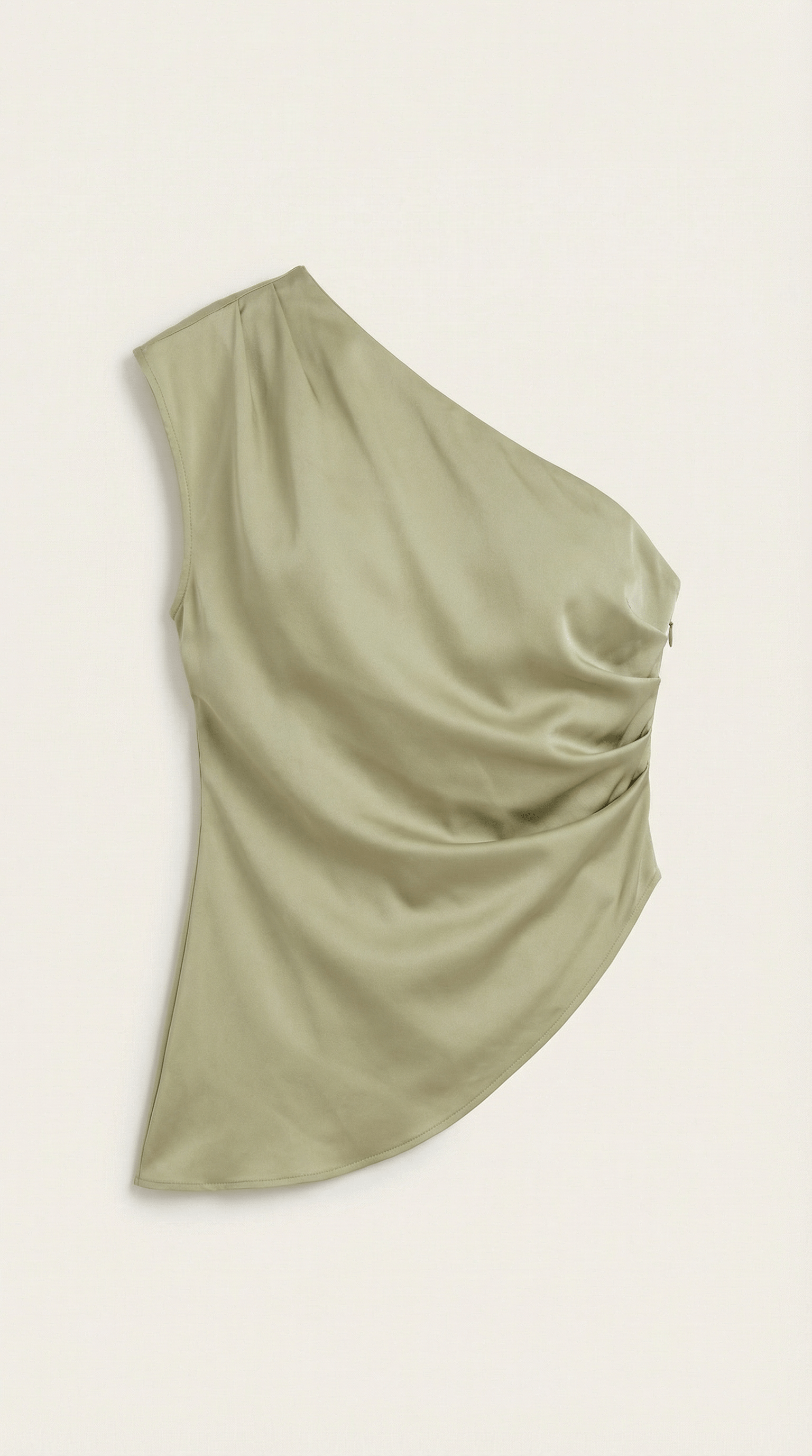 Asymmetric One Shoulder Top-tops > asymmetric top-Laventaire-Laventaire