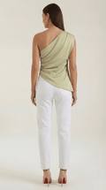 Asymmetric One Shoulder Top-tops > asymmetric top-Laventaire-Laventaire