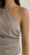 Asymmetric One Shoulder Top-tops > asymmetric top-Laventaire-Laventaire