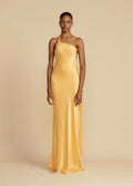 Asymmetrical Floor-Length Maxi Dress-dresses > floor-length dress > asymmetrical dress-Laventaire-Laventaire