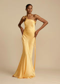 Asymmetrical Floor-Length Maxi Dress-dresses > floor-length dress > asymmetrical dress-Laventaire-Laventaire