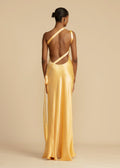 Asymmetrical Floor-Length Maxi Dress-dresses > floor-length dress > asymmetrical dress-Laventaire-Laventaire