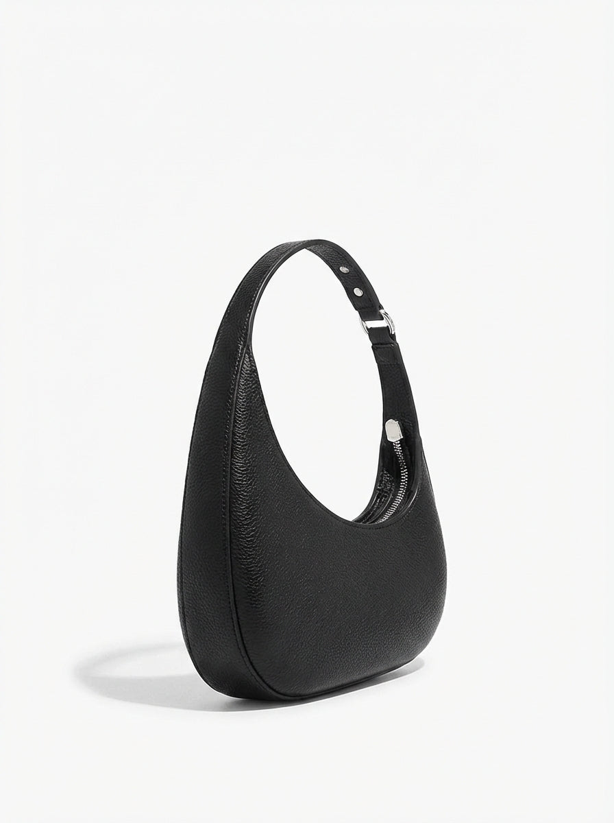 Black Everyday Handbag Purse-handbags > everyday purses-Laventaire-Black-One Size-Laventaire