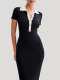 Black Formal Maxi Dress-dresses > maxi dress-Laventaire-Laventaire