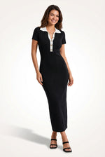 Black Formal Maxi Dress