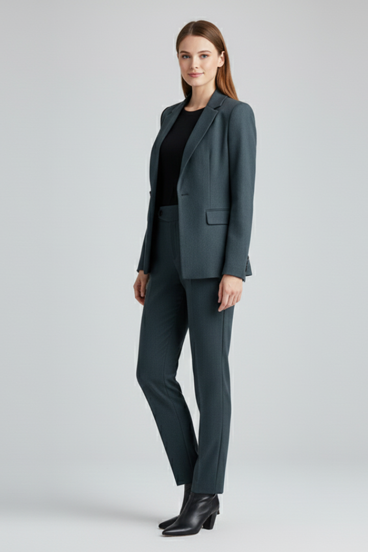 Blazer Suit Set Trousers-suits > suit sets > women suit set trousers-Laventaire-Laventaire