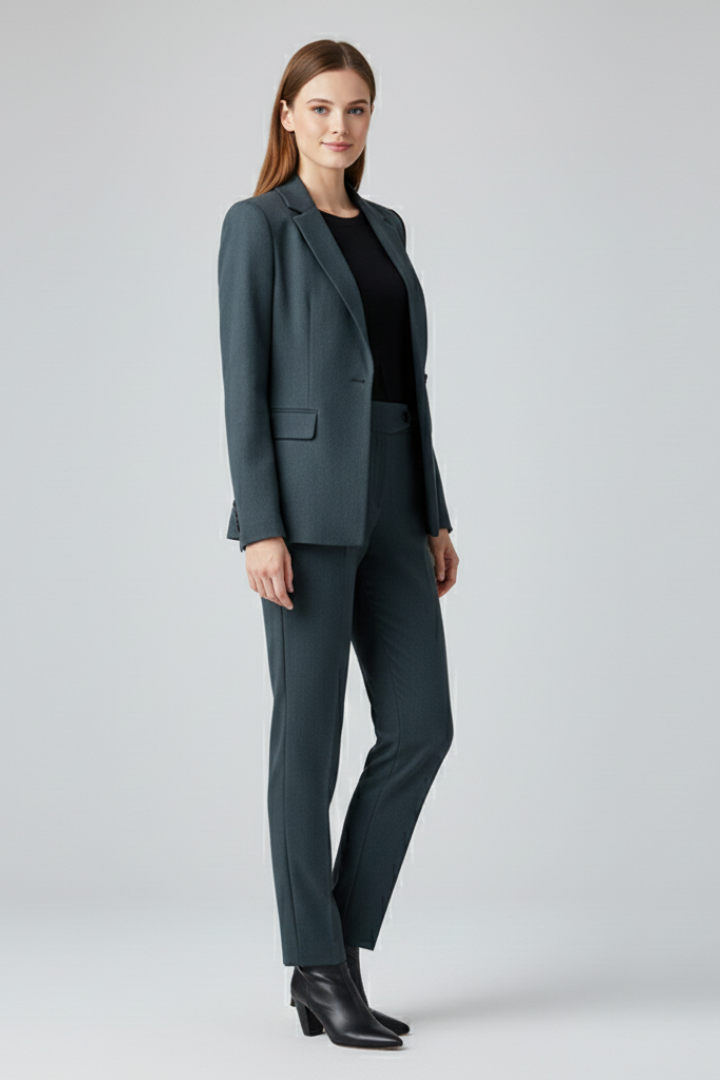 Blazer Suit Set Trousers-suits > suit sets > women suit set trousers-Laventaire-Laventaire
