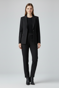 Blazer Suit Set Trousers-suits > suit sets > women suit set trousers-Laventaire-Black-S-Laventaire