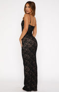 Bodycon Fit Maxi Dress-dresses > maxi dress > bodycon dress-Laventaire-Laventaire