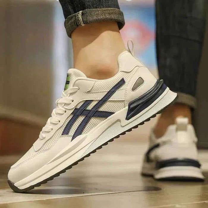 Breathable Casual Sneakers-footwear > sneakers-Laventaire-Black-39-Laventaire