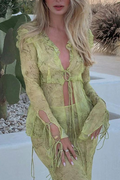 Bridal Maxi Dress Set-bridal dress > set-Laventaire-Laventaire