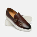 Buckle Slip On Loafers-footwear > loafers-Laventaire-Laventaire