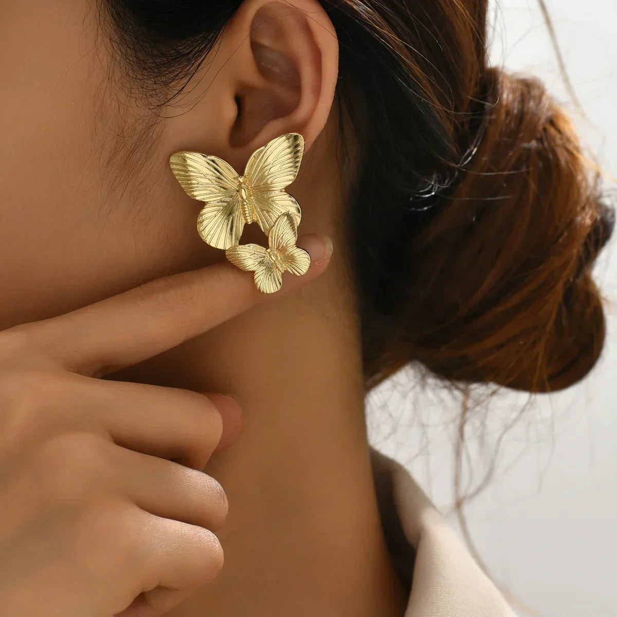 Butterfly Drop Earrings Set-jewelry > earrings > drop earrings-Laventaire-Laventaire