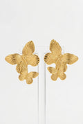 Butterfly Drop Earrings Set-jewelry > earrings > drop earrings-Laventaire-Gold-One Size-Laventaire