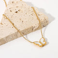 Butterfly Pendant Necklace-jewelry > necklaces > pendant necklaces-Laventaire-Laventaire