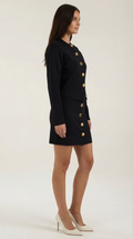 Cardigan Skirt Outfit Set-sets > cardigan skirt set-Laventaire-Laventaire