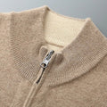 Cardigan Sweater Zipper-sweaters > cardigan sweater-Laventaire-Laventaire