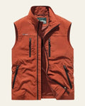 Cargo Travel Vest-vest > cargo vest-Laventaire-Orange-M-Laventaire