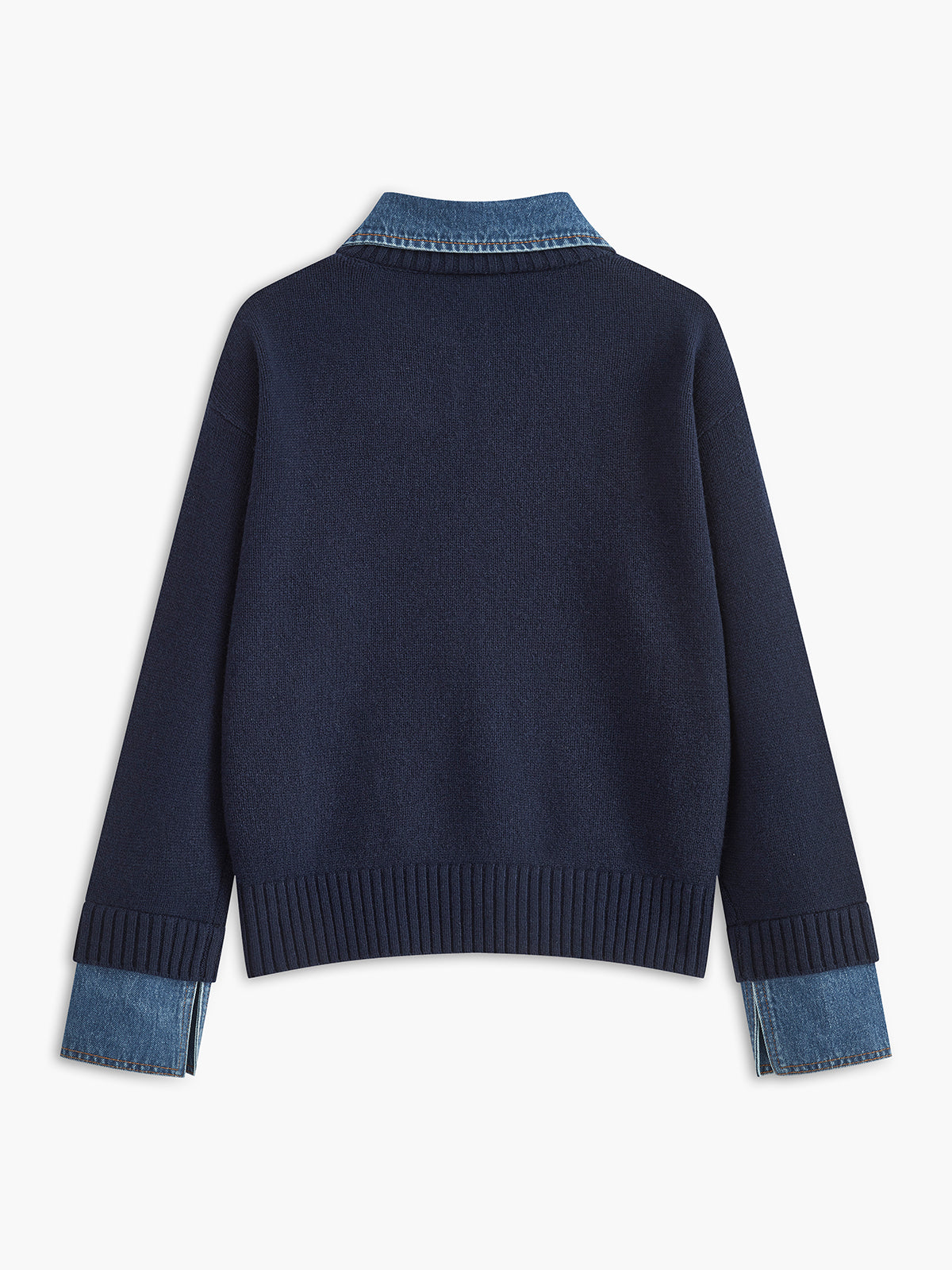Casual 2 In 1 Sweater-tops > sweaters-Laventaire-Laventaire
