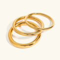 Casual Bangle Bracelet-jewelry > bracelets > bangle bracelets-Laventaire-Laventaire