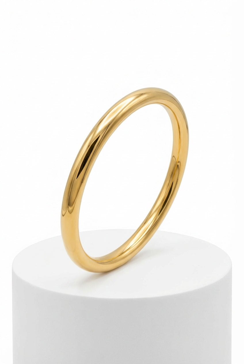 Casual Bangle Bracelet-jewelry > bracelets > bangle bracelets-Laventaire-Gold-S-Laventaire