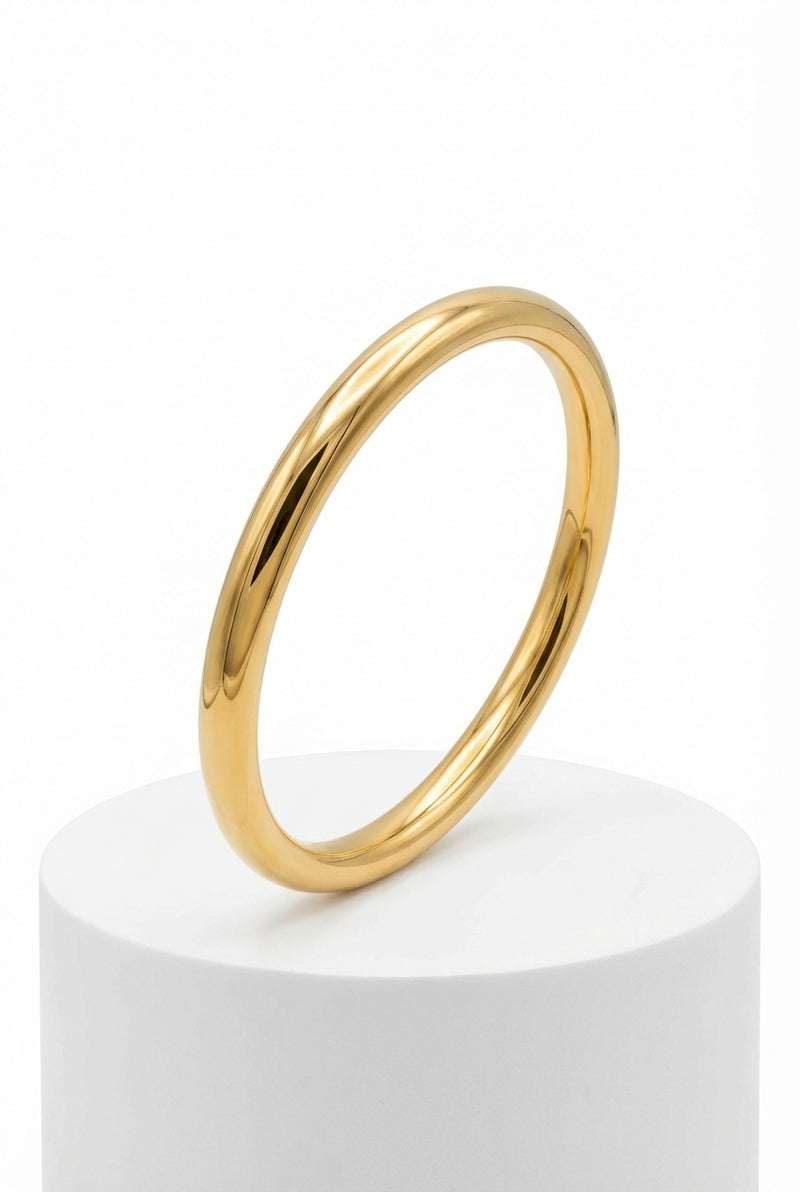 Casual Bangle Bracelet-jewelry > bracelets > bangle bracelets-Laventaire-Gold-S-Laventaire