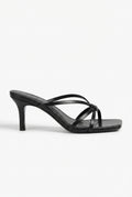 Casual Block Mules Shoes-footwear > mules-Laventaire-Black-34-Laventaire