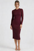 Casual Bodycon Midi Dress-dresses > midi dress-Laventaire-Laventaire