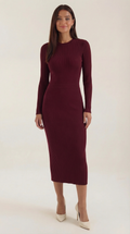 Casual Bodycon Midi Dress-dresses > midi dress-Laventaire-Laventaire