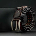 Casual Braided Belt-accessories > belts-Laventaire-Laventaire