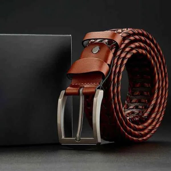Casual Braided Belt-accessories > belts-Laventaire-Laventaire