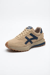 Casual Breathable Sneakers-footwear > sneakers-Laventaire-Khaki-35-Laventaire