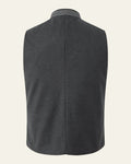 Casual Buttoned Vest-outerwear > vest-Laventaire-Laventaire