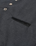 Casual Buttoned Vest-outerwear > vest-Laventaire-Laventaire