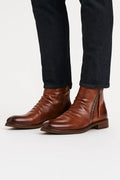 Casual Chelsea Ankle Boots-footwear > boots > ankle boots-Laventaire-Laventaire