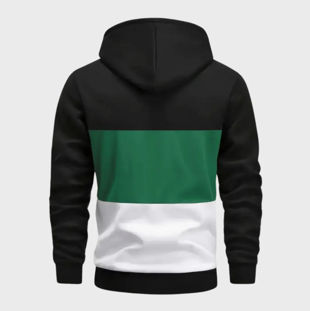 Casual Color Block Hoodie-hoodies > color block hoodie-Laventaire-Laventaire