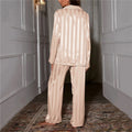 Casual Fit Pajama Set-loungewear > pajama set-Laventaire-Laventaire