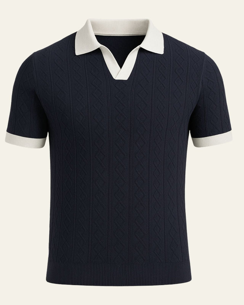 Casual Fit Polo Shirt-shirts > polo shirts-Laventaire-Laventaire