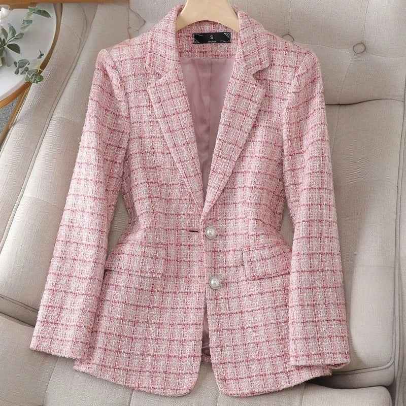 Casual Fit Tailored Blazer-blazers > tailored blazers-Laventaire-Laventaire