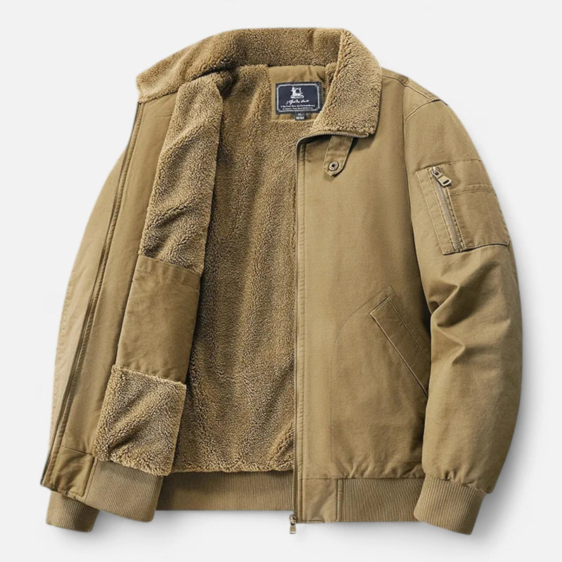 Casual Fit Winter Jacket-jackets > casual jacket-Laventaire-Laventaire