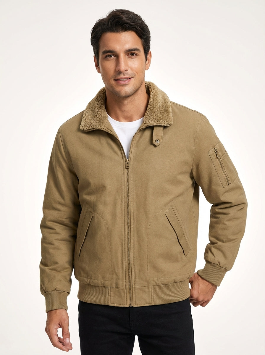 Casual Fit Winter Jacket-jackets > casual jacket-Laventaire-Laventaire