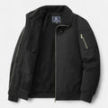 Casual Fit Winter Jacket-jackets > casual jacket-Laventaire-Black-M-Laventaire