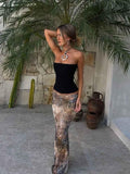 Casual Fitted Corset Top-tops > corset top-Laventaire-Laventaire