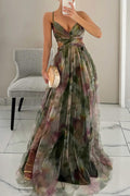 Casual Floral Maxi Dress-dresses > maxi dress-Laventaire-Laventaire