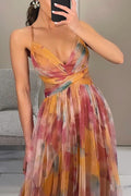 Casual Floral Maxi Dress-dresses > maxi dress-Laventaire-Laventaire