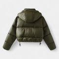 Casual Hooded Puffer Jacket-jackets > puffer jackets-Laventaire-Laventaire